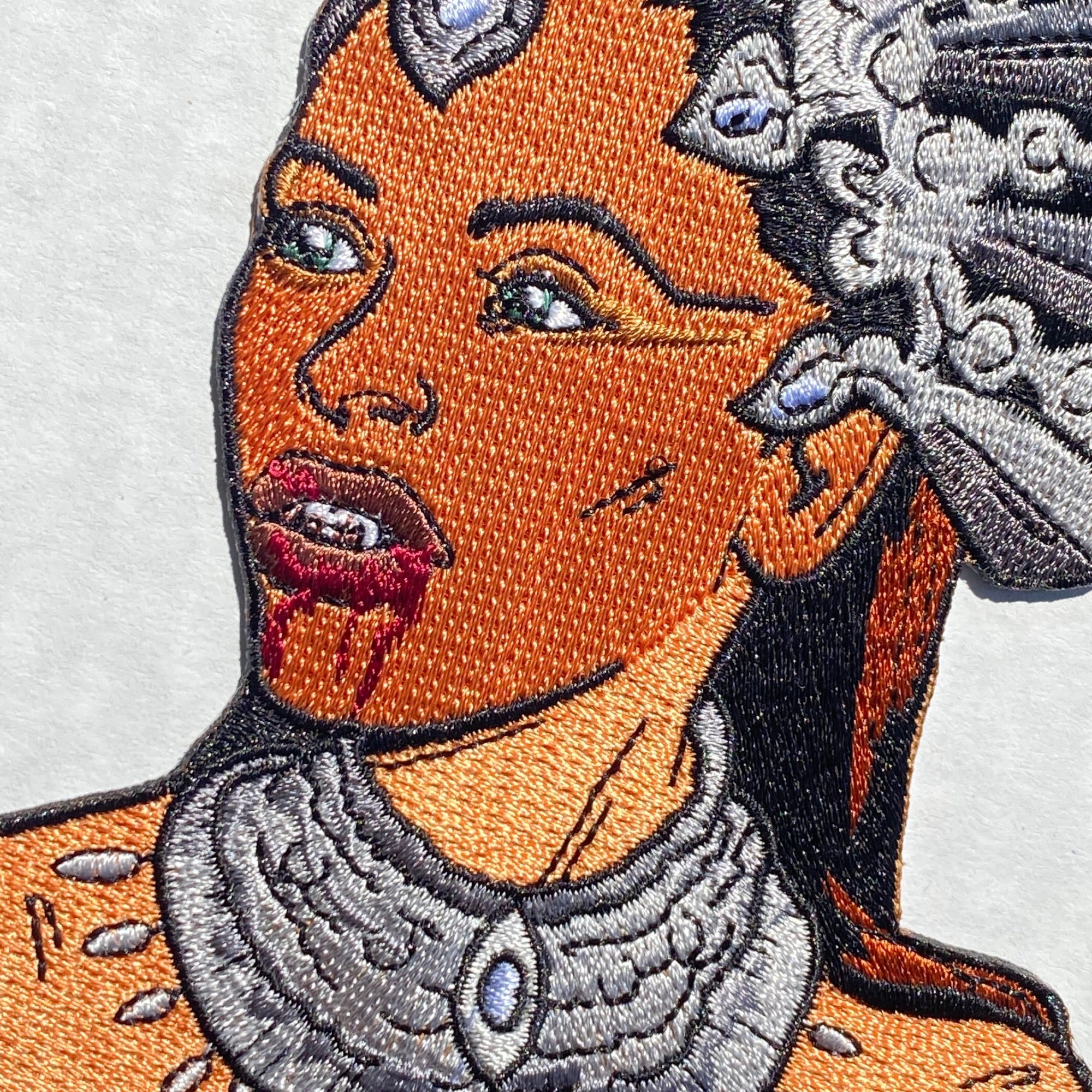 akasha queen of the damned iron on patch