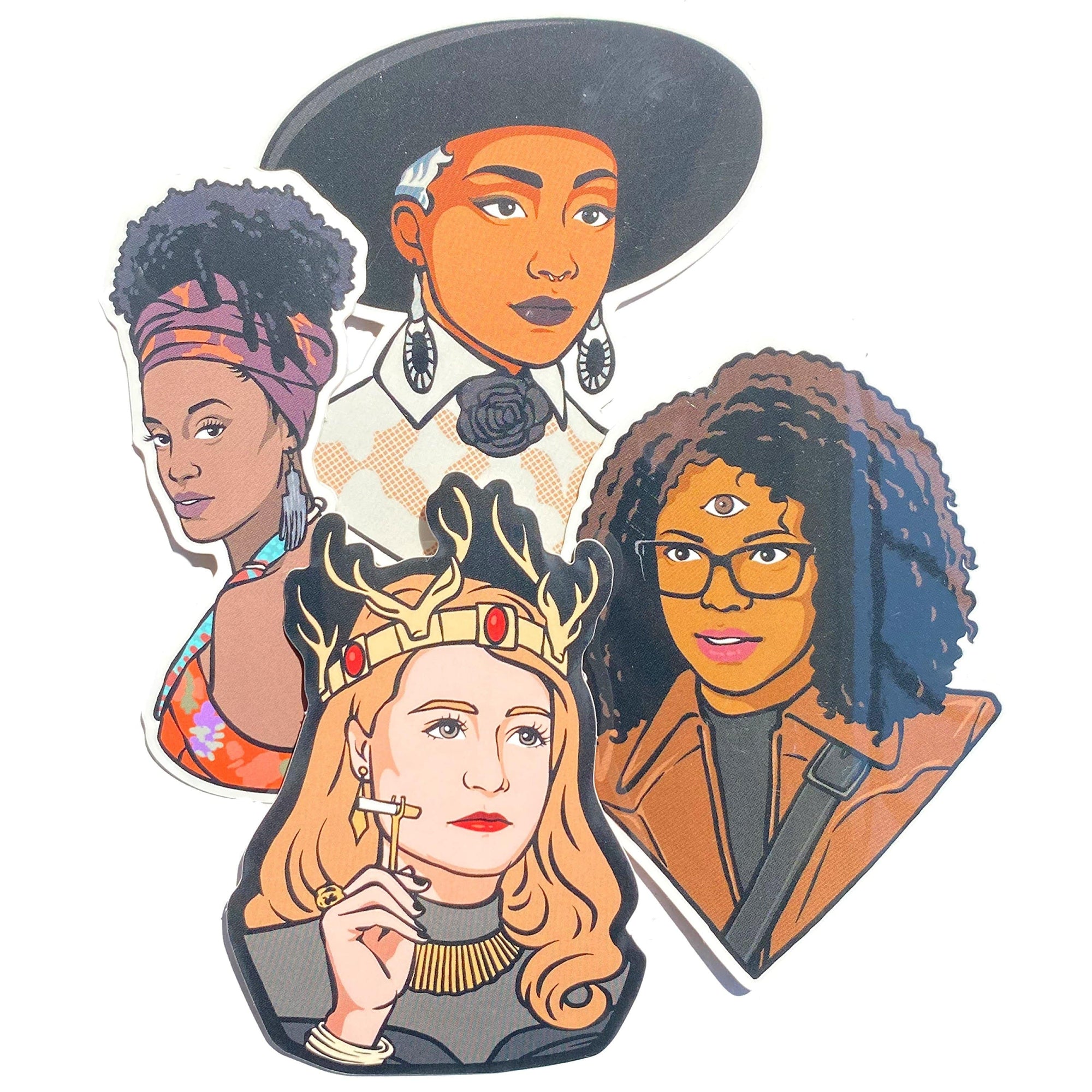 The New Weird Sisters 4 sticker pack